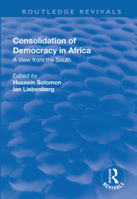 Omslagafbeelding: Consolidation of Democracy in Africa 1st edition 9781138726857