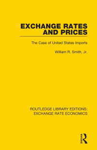 Imagen de portada: Exchange Rates and Prices 1st edition 9781138726796