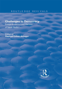 صورة الغلاف: Challenges to Democracy 1st edition 9781138726611