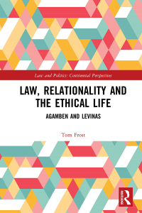 Imagen de portada: Law, Relationality and the Ethical Life 1st edition 9781032057156