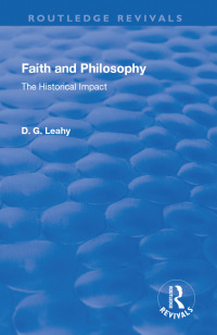 Imagen de portada: Faith and Philosophy 1st edition 9781138724983