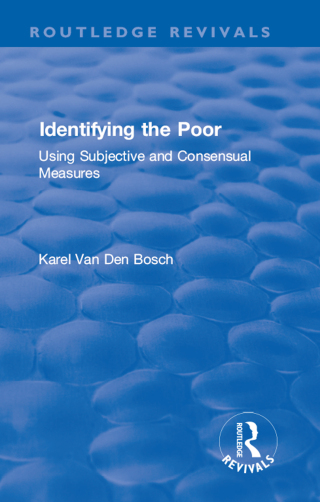 Cover image: Identifying the Poor 1st edition 9781138724051