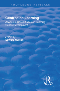 Imagen de portada: Centred on Learning 1st edition 9781138723405