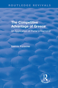 Imagen de portada: The Competitive Advantage of Greece 1st edition 9781138723191