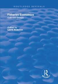 Titelbild: Fisheries Economics, Volume I 1st edition 9781138708983