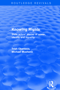 Cover image: Revival: Knowing Rights (2001) 1st edition 9781138722767