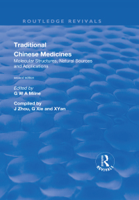 Omslagafbeelding: Traditional Chinese Medicines 1st edition 9781138722729