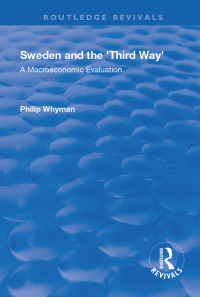 Imagen de portada: Sweden and the 'Third Way' 1st edition 9781138719415