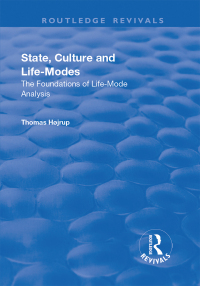 Imagen de portada: State, Culture and Life-Modes 1st edition 9781138718517