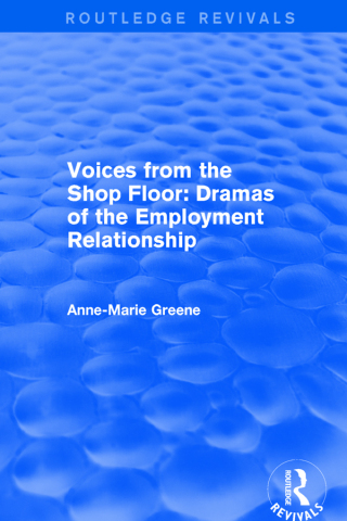 Cover image: Voices from the Shop Floor 1st edition 9781138720657