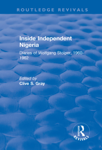 Cover image: Inside Independent Nigeria 1st edition 9781315195841
