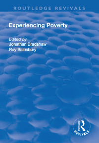 Titelbild: Experiencing Poverty 1st edition 9781138717473