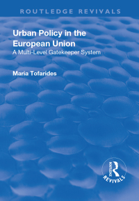 صورة الغلاف: Urban Policy in the European Union 1st edition 9781138712157