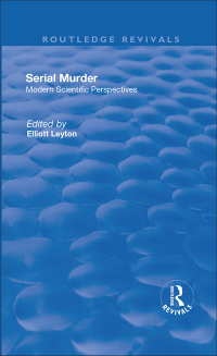 Cover image: Serial Murder 1st edition 9781138716964