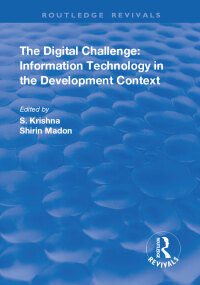 Cover image: The Digital Challenge 1st edition 9781138716469