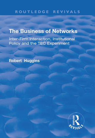صورة الغلاف: The Business of Networks 1st edition 9781138716049