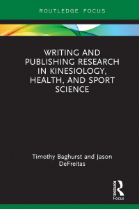 Cover image: Writing and Publishing Research in Kinesiology, Health, and Sport Science 1st edition 9780367375539