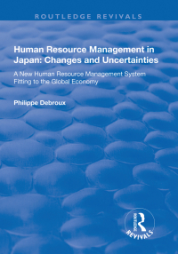 Cover image: Human Resource Management in Japan 1st edition 9781138715806