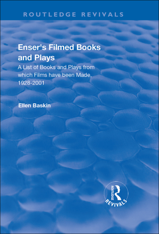 Cover image: Enser’s Filmed Books and Plays 6th edition 9781138715745