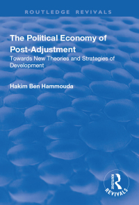 Imagen de portada: The Political Economy of Post-adjustment 1st edition 9781138713970