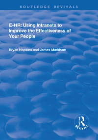 Imagen de portada: e-HR 1st edition 9781138709300