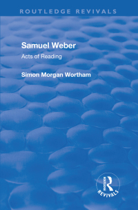 Cover image: Samuel Weber 1st edition 9781138709195