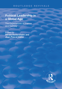 Cover image: Political Leadership in a Global Age 1st edition 9781138708228