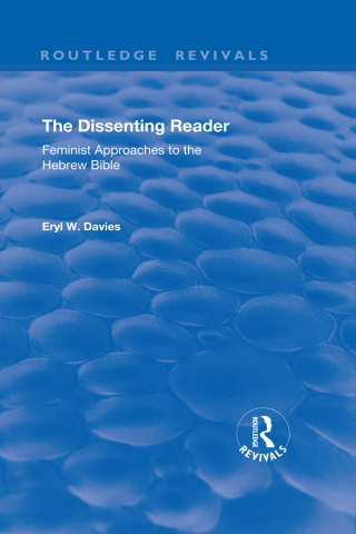 Cover image: The Dissenting Reader 1st edition 9781138710825