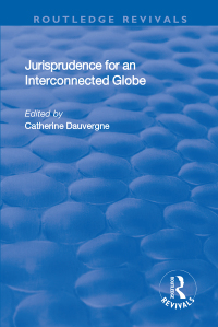 Cover image: Jurisprudence for an Interconnected Globe 1st edition 9781138709294