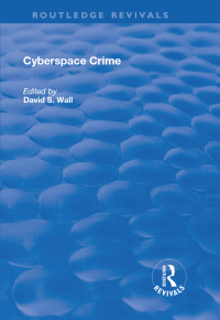 Cover image: Cyberspace Crime 1st edition 9781138709058