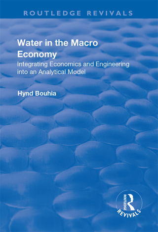 صورة الغلاف: Water in the Macro Economy 1st edition 9781138711594