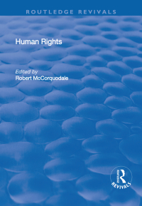 Imagen de portada: Human Rights 1st edition 9781138710894