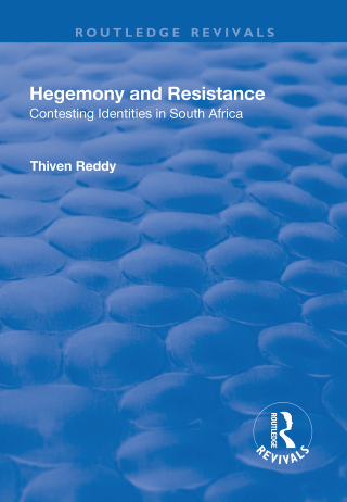 Imagen de portada: Hegemony and Resistance 1st edition 9781138712218