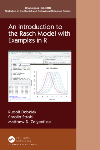 Cover image: An Introduction to the Rasch Model with Examples in R 1st edition 9781032265582