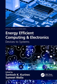 Cover image: Energy Efficient Computing & Electronics 1st edition 9780367656003