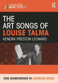Titelbild: The Art Songs of Louise Talma 1st edition 9781138707160