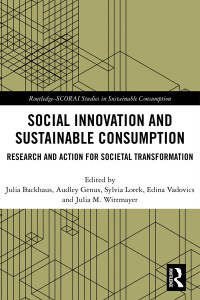 Imagen de portada: Social Innovation and Sustainable Consumption 1st edition 9781138706941