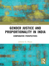 Cover image: Gender Justice and Proportionality in India 1st edition 9781138706699