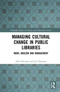 Cover image: Managing Cultural Change in Public Libraries 1st edition 9780367584047