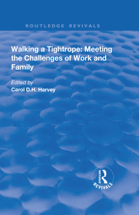 صورة الغلاف: Walking a Tightrope 1st edition 9781138705241