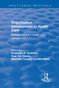 Imagen de portada: Organisation Development in Health Care 1st edition 9781138704947