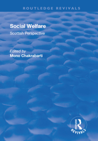 Imagen de portada: Social Welfare 1st edition 9781138704473