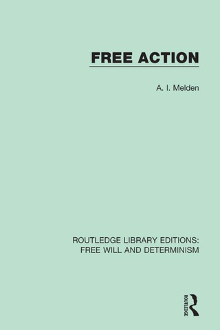 Imagen de portada: Free Action 1st edition 9781138704442