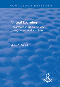 Cover image: Virtual Learning 1st edition 9781138704015
