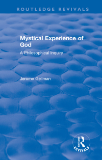 Cover image: Mystical Experience of God 1st edition 9781138703872