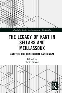 Titelbild: The Legacy of Kant in Sellars and Meillassoux 1st edition 9781138703674