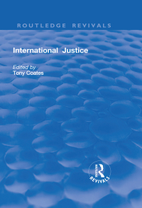 Omslagafbeelding: International Justice 1st edition 9781138703278