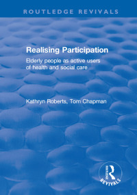 Imagen de portada: Realising Participation 1st edition 9781315203362