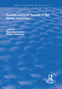 Imagen de portada: Poverty and Low Income in the Nordic Countries 1st edition 9781138703018