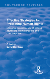 Imagen de portada: Effective Strategies for Protecting Human Rights 1st edition 9781138702950